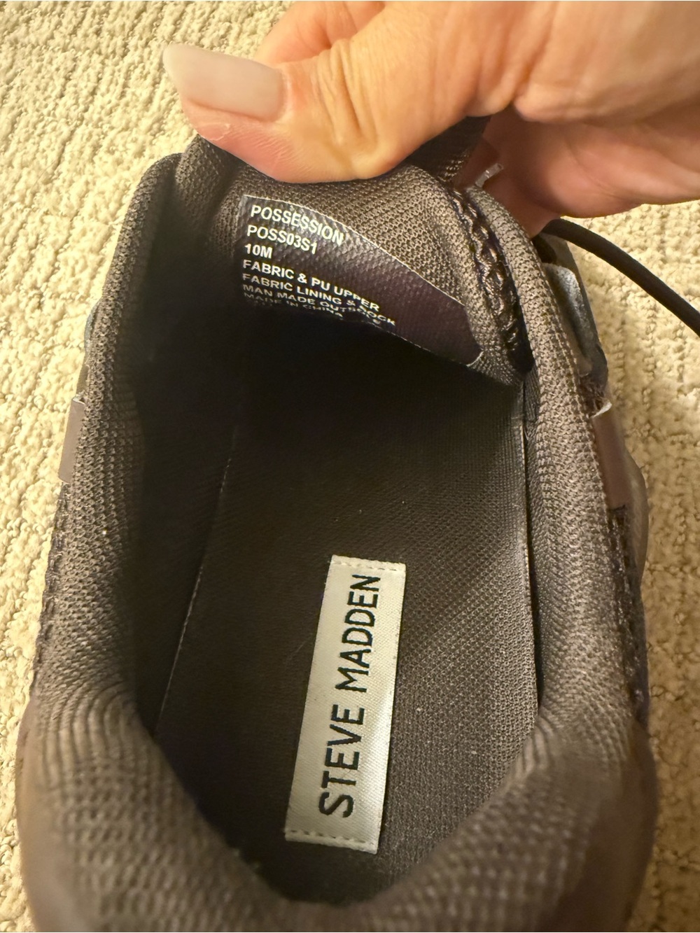 Steve Madden Possession Brown Chunky Sneakers Size 10 - Picture 8 of 8